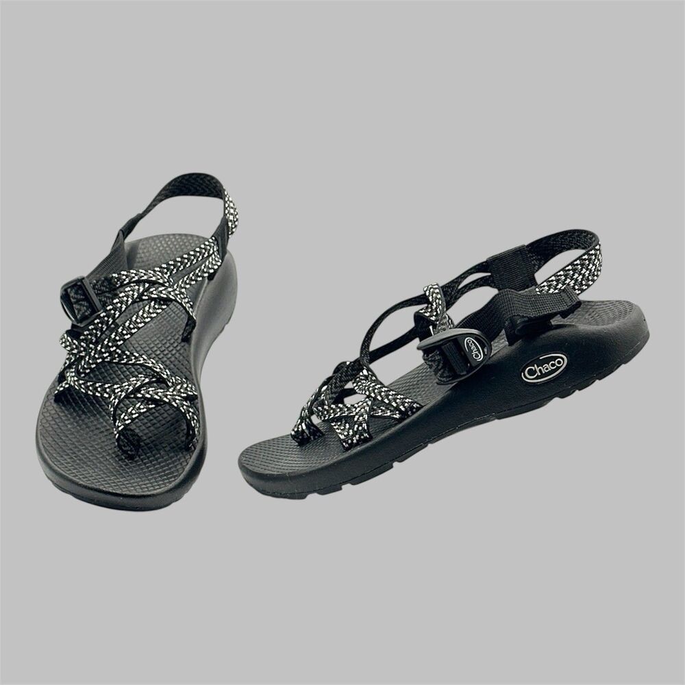 CHACO ZX/2 Classic Boost Black Toe Loop Hiking Outdoor Sport Sandals Women's 8